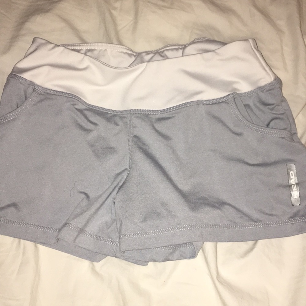 Gray Head Athletic Shorts